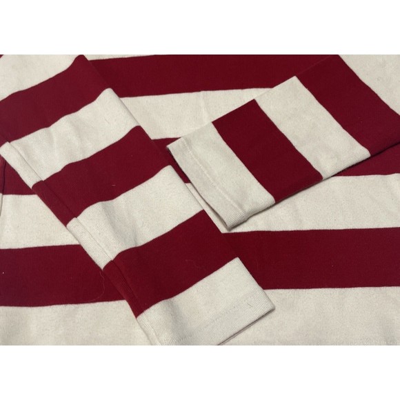 Ralph Lauren Sport Youth XL Cream Red Striped Pullover Shirt Top Size - Picture 4 of 7
